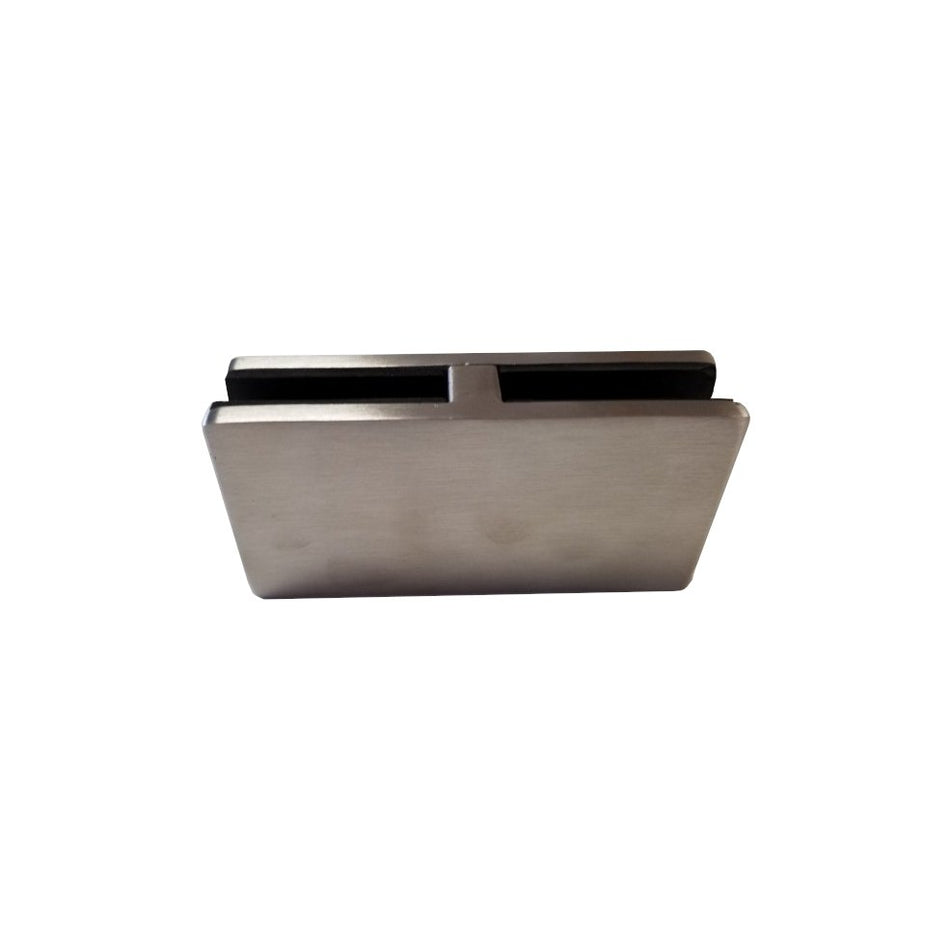 180 Degree Stainless Steel Glass Connector 12 mm - 1/2'' - Gauthier De LaPlante