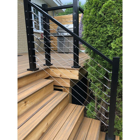 Classic Cable Rail System – Metal Post - Gauthier De LaPlante