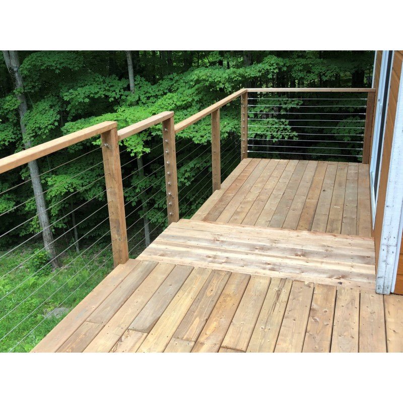 Marina Cable Railing System – Timber Post - Gauthier De LaPlante