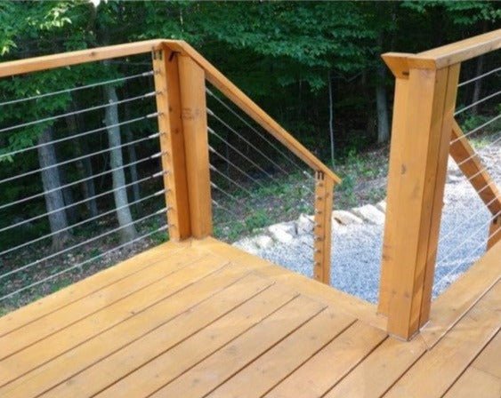 Sailing Cable Railing System II – Timber Post - Gauthier De LaPlante
