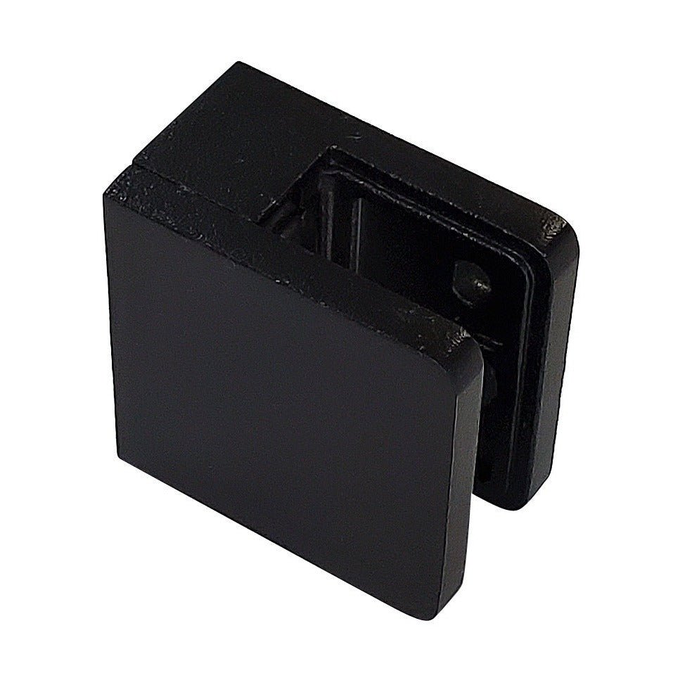 Stainless Steel Glass Clamp - 1/4'' - 3/8'' - Matte Black - Gauthier De LaPlante