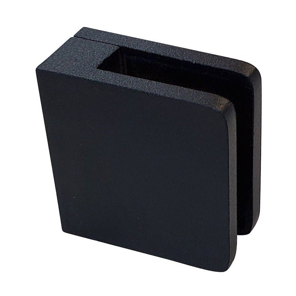 Stainless Steel Glass Clamp - 3/8''- 1/2'' - Matte Black - Gauthier De LaPlante