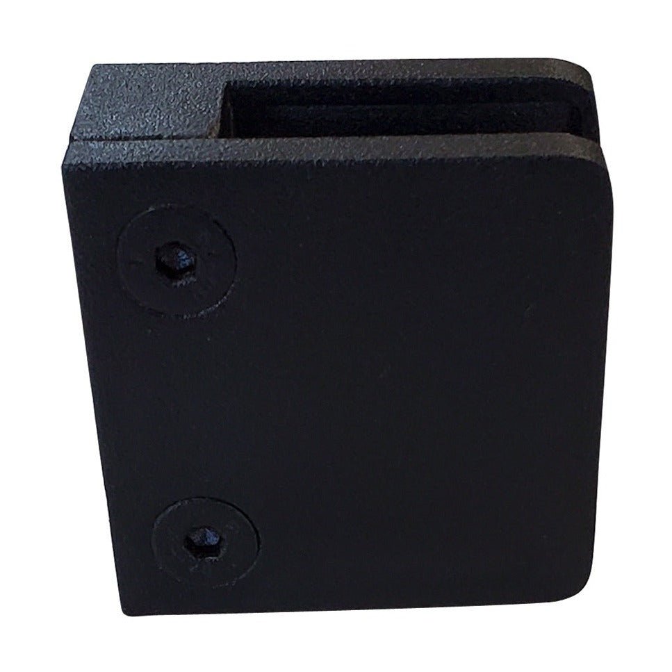 Stainless Steel Glass Clamp - 3/8''- 1/2'' - Matte Black - Gauthier De LaPlante