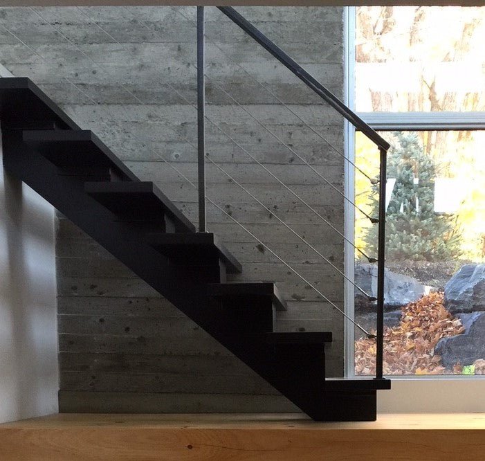 Cable railing ideas for stairs - Gauthier De LaPlante