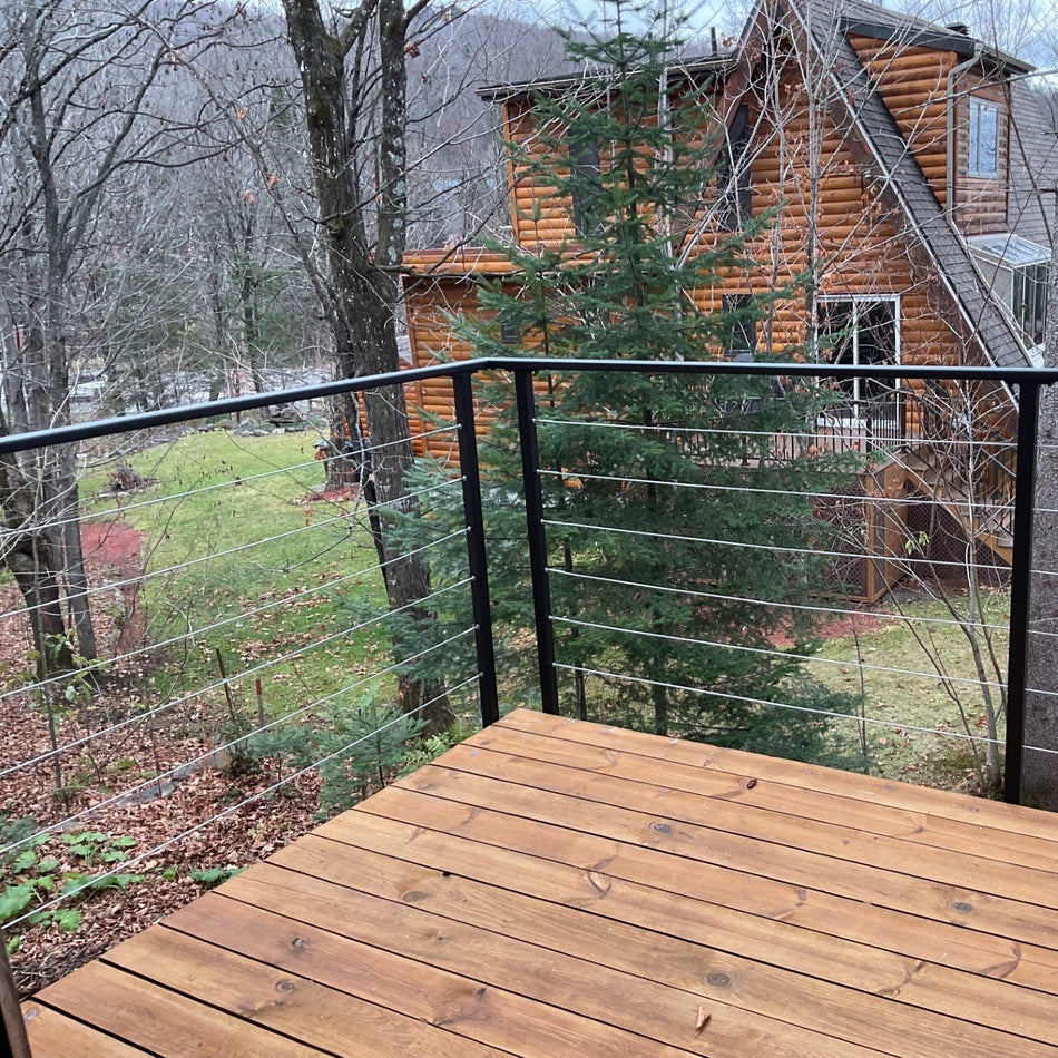 Marina Cable Railing System - I - Metal Post - Gauthier De LaPlante