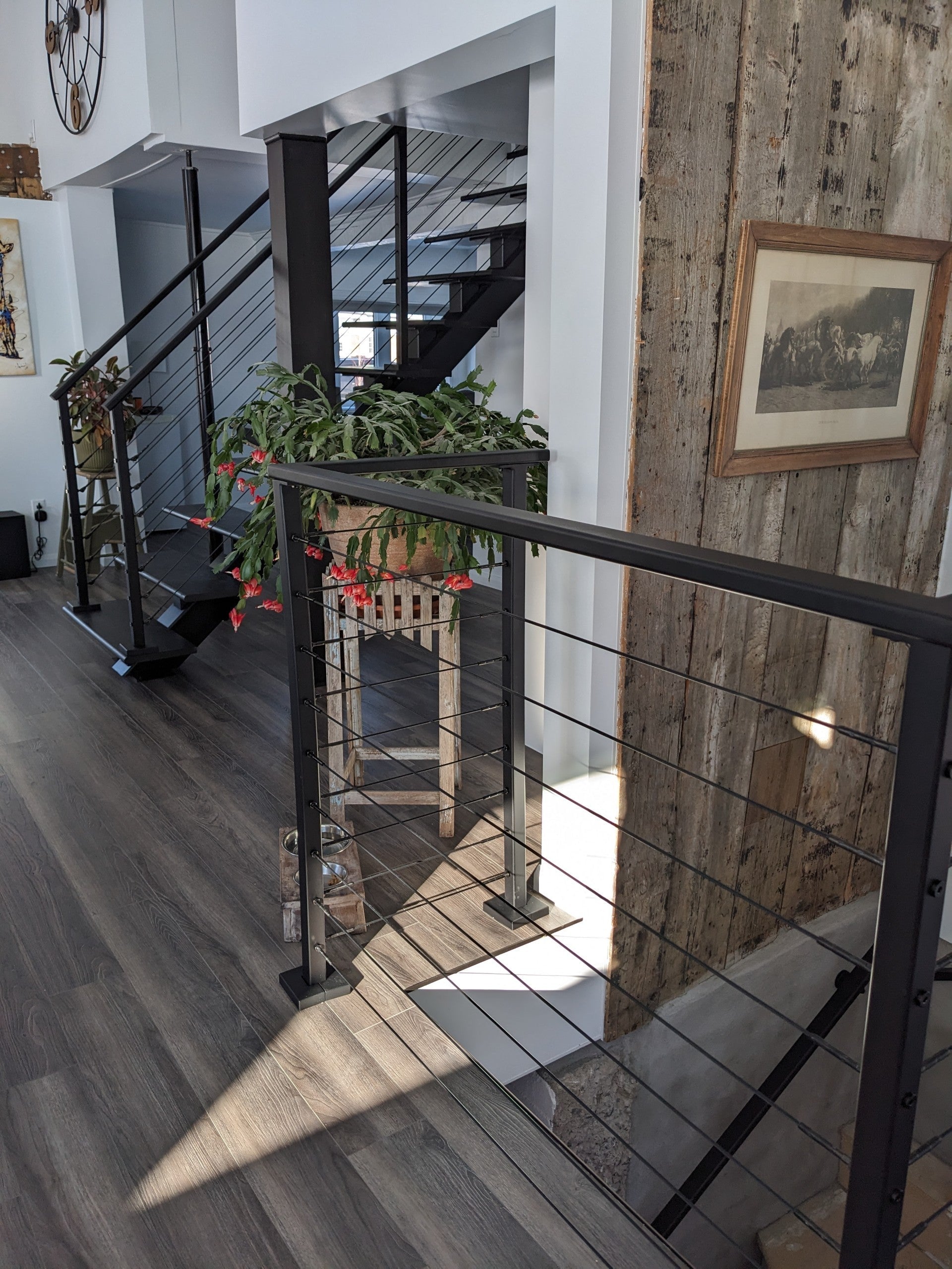 Marina Cable Railing System - I - Metal Post - Black – Gauthier De LaPlante