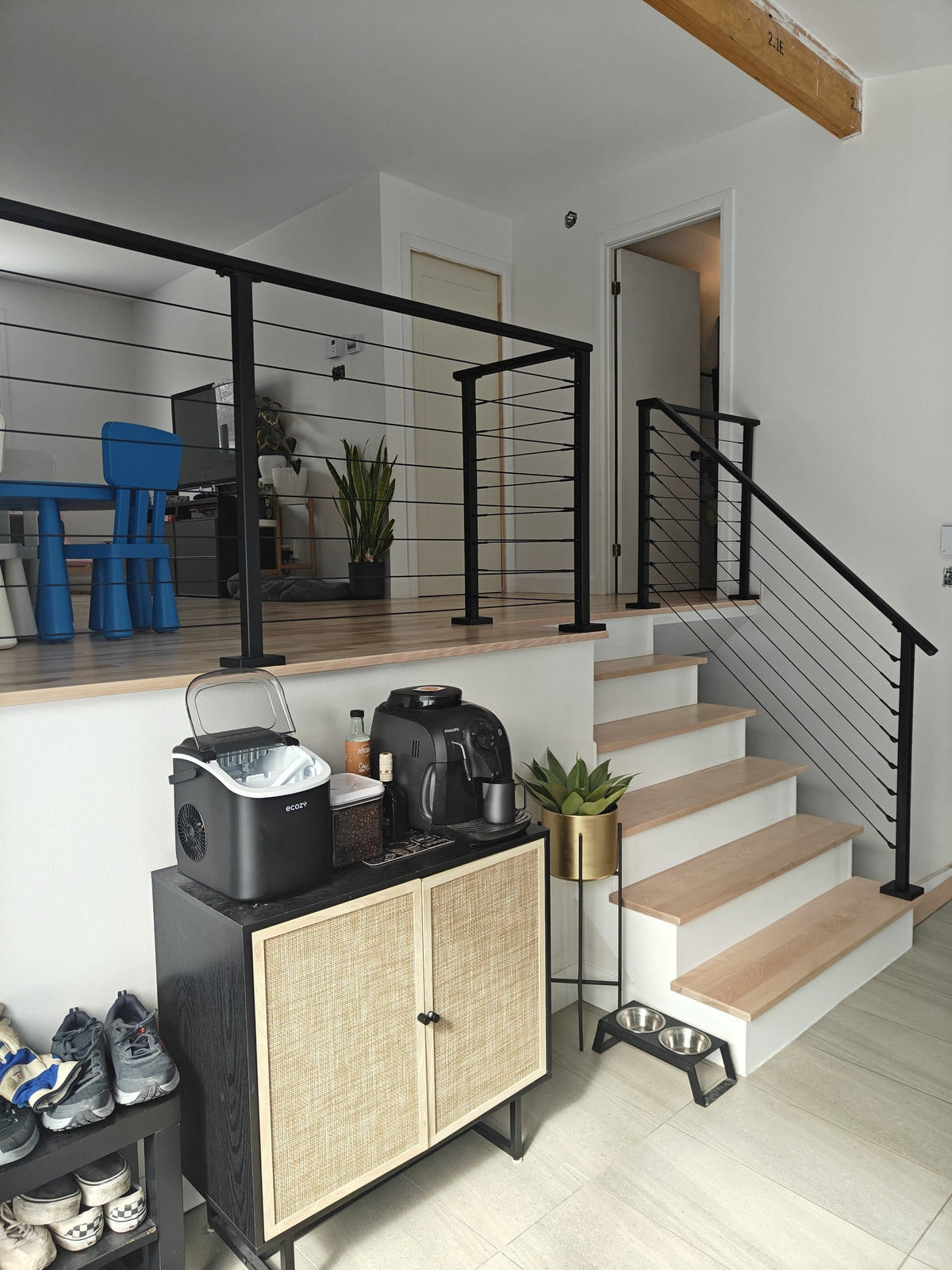 Marina Cable Railing System - I - Metal Post - Black - Gauthier De LaPlante