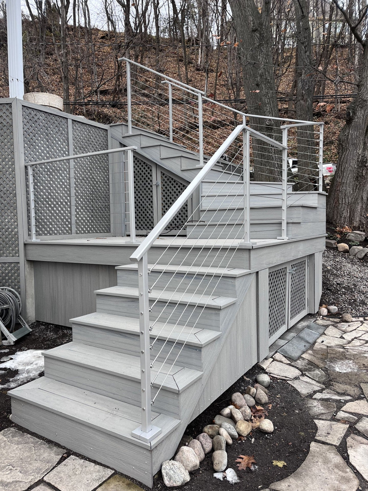 Marina Cable Railing System - II - Metal Post - Gauthier De LaPlante