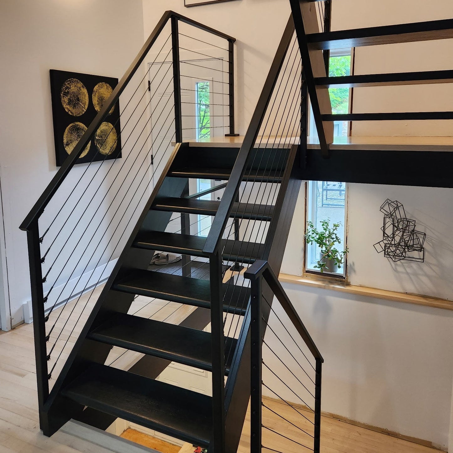 Marina Cable Railing System - II - Metal Post - Black – Gauthier De ...