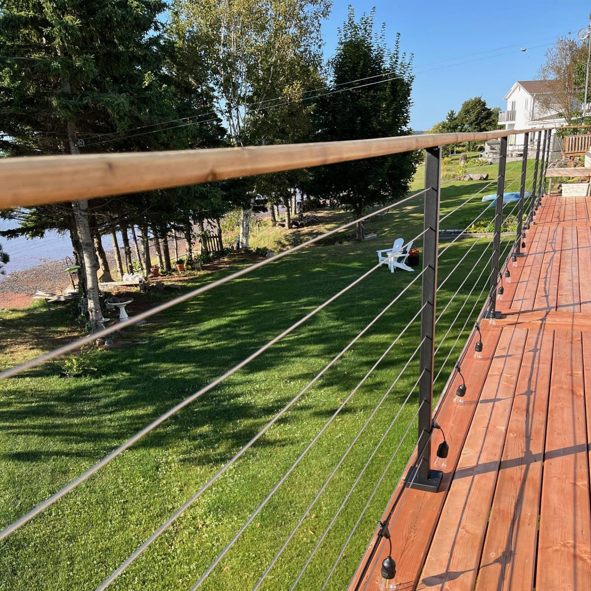 Nautica Cable Railing System - I – Metal Post - Gauthier De LaPlante