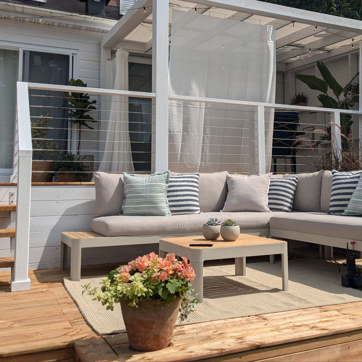 Nautica Cable Railing System - I – Timber Post - Gauthier De LaPlante