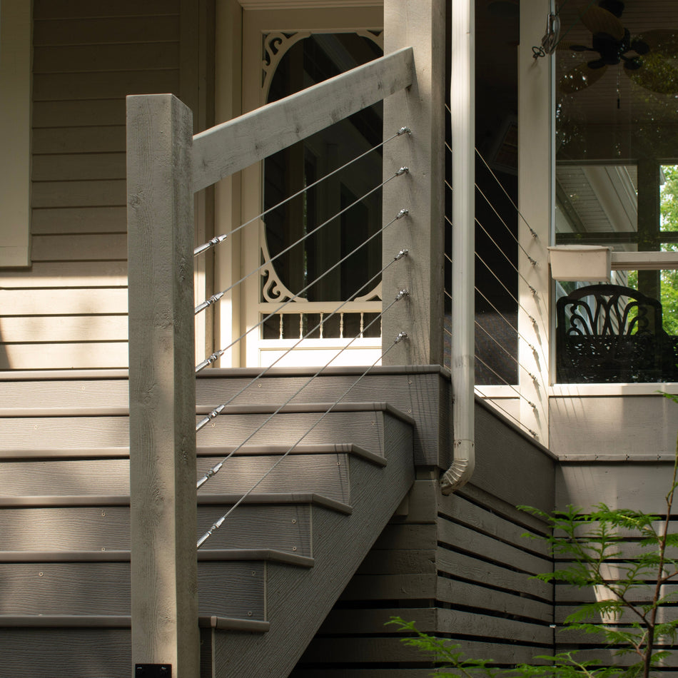 Sailing Cable Railing System II – Timber Post - Gauthier De LaPlante