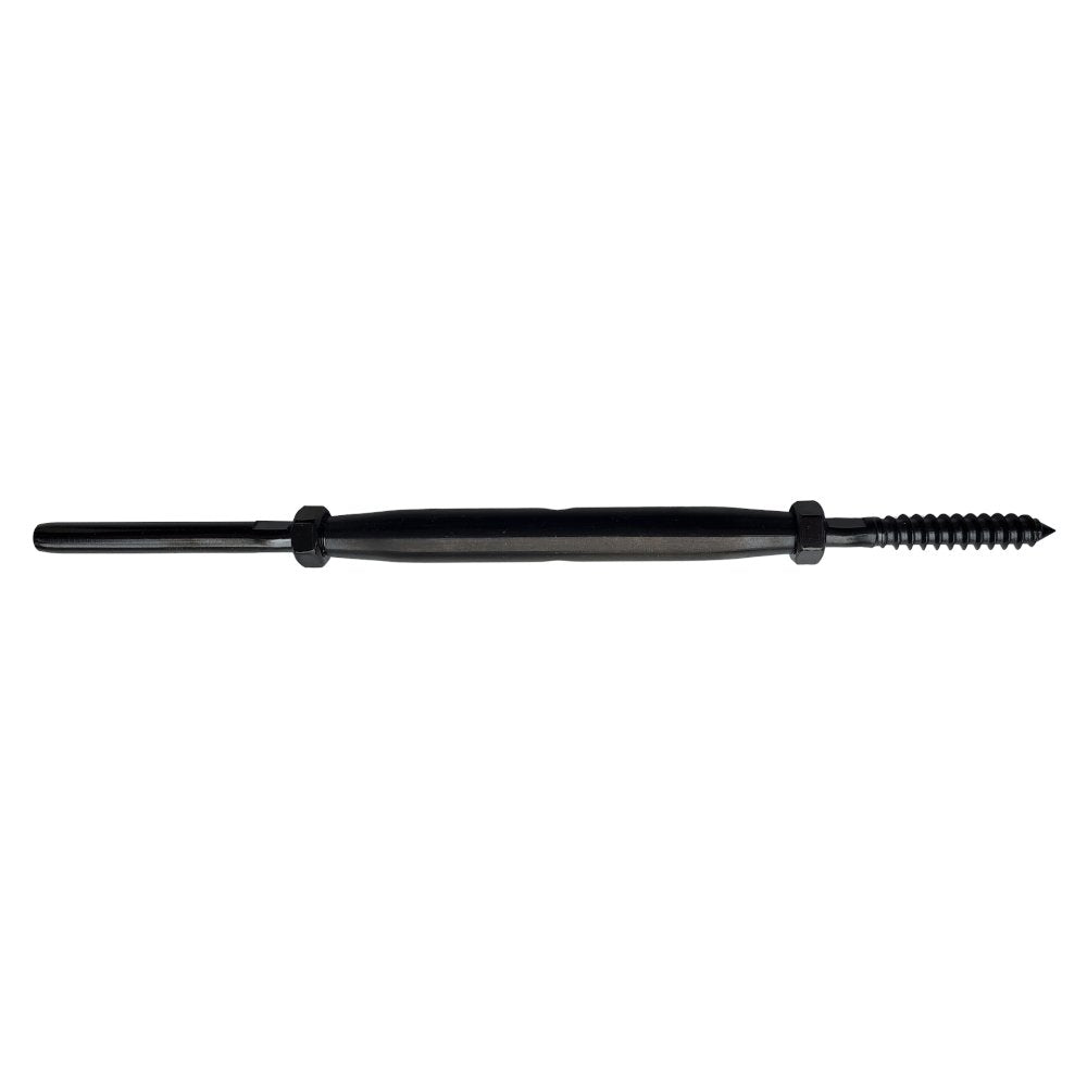 Swage Stud Turnbuckle - I - Timber posts - Black - Gauthier De LaPlante