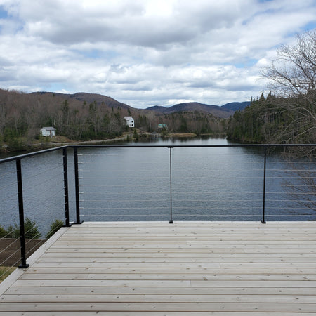 Swageless Stud Cable Railing System I – Metal Post - Gauthier De LaPlante