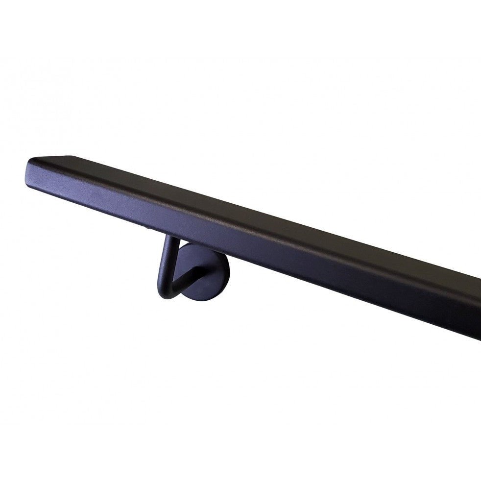 Handrail Bracket - Stainless Steel - Matte Black - Gauthier De LaPlante