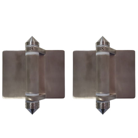 Heavy Duty Stainless Steel Spring Hinges - Wall to Wall - Gauthier De LaPlante