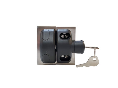 Stainless Steel Magnetic Latch With Key - Gauthier De LaPlante